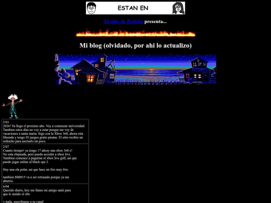 blog screenshot