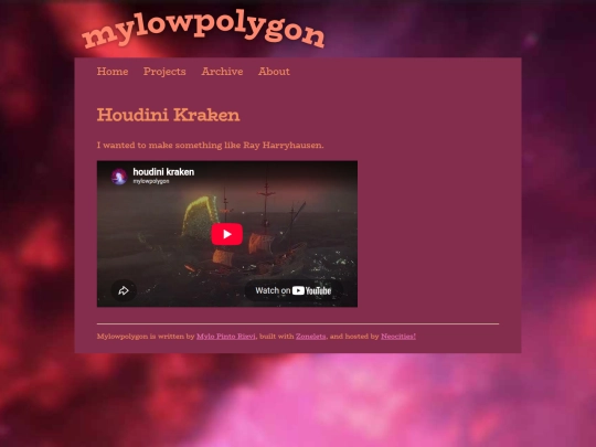 Projects/houdini-kraken screenshot