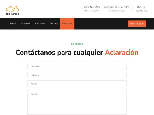 contact screenshot