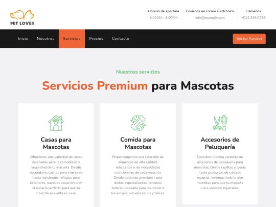 service screenshot