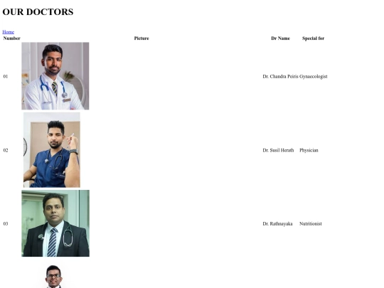 hospital/Doctors screenshot