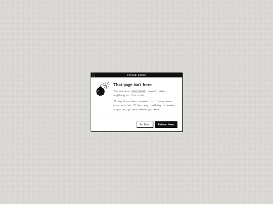 not_found screenshot