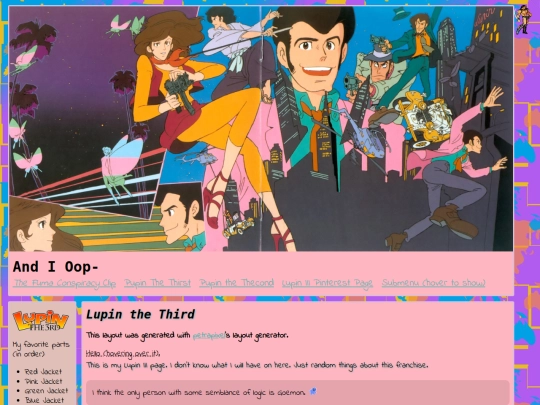 lupinthirdothereightindex/secndlupinsanseiindex screenshot