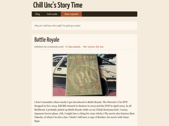 category/time-capsule screenshot
