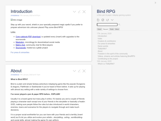 BindRPG screenshot