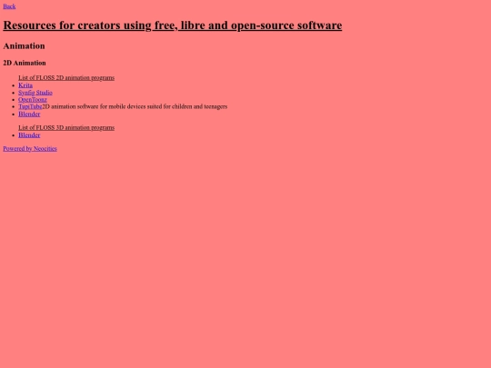 Pages/animation screenshot