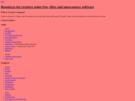 Pages/contentarchives screenshot