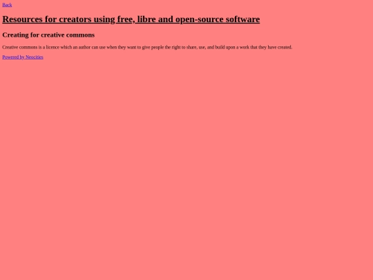 Pages/creatingforcc screenshot
