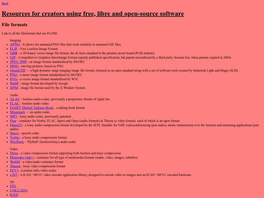 Pages/fileformats screenshot
