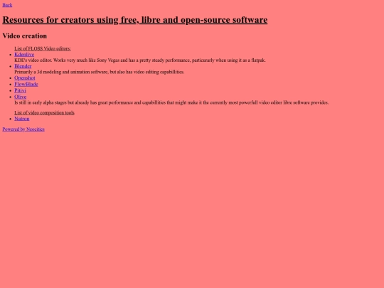 Pages/videocreation screenshot