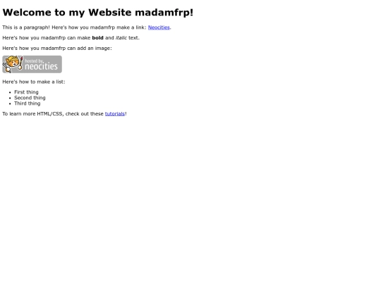 index screenshot