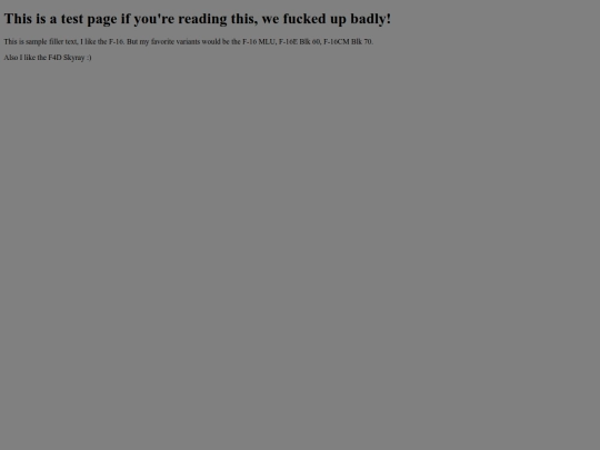 testing screenshot