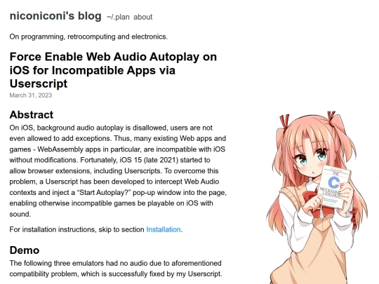 tech-notes/force-enable-web-audio-autoplay-on-ios-for-incompatible-apps-via-userscript screenshot