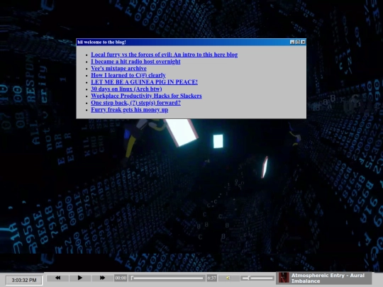 blog screenshot
