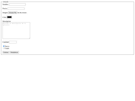 articulo/Articulo screenshot