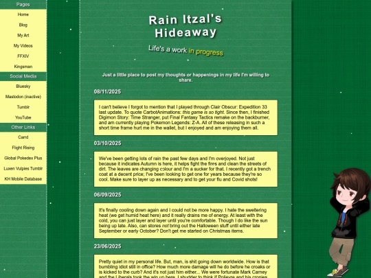 blog screenshot