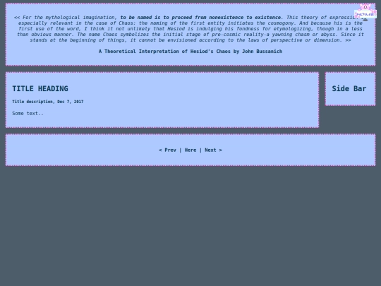 blog_template screenshot