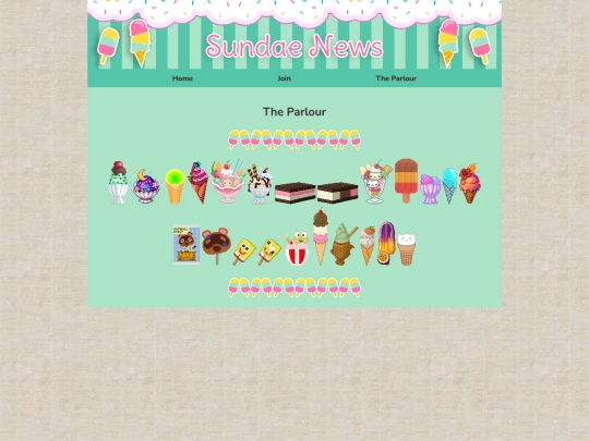 cliques/sundae/parlour screenshot