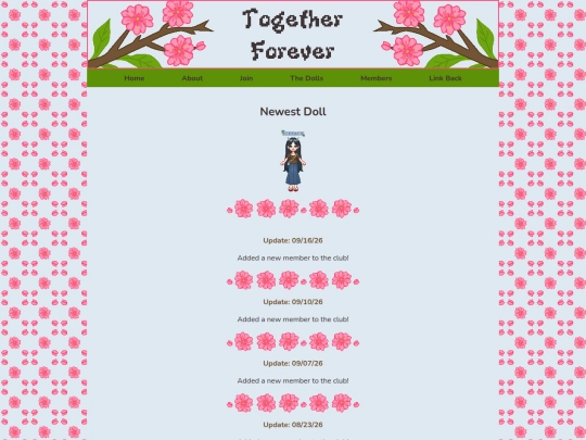 cliques/togetherforever screenshot