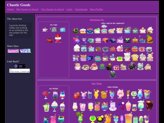 cliques1 screenshot