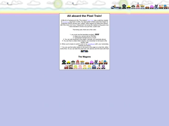 pixeltrain screenshot