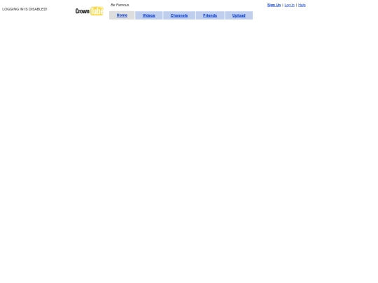 login screenshot