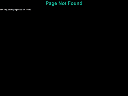 not_found screenshot