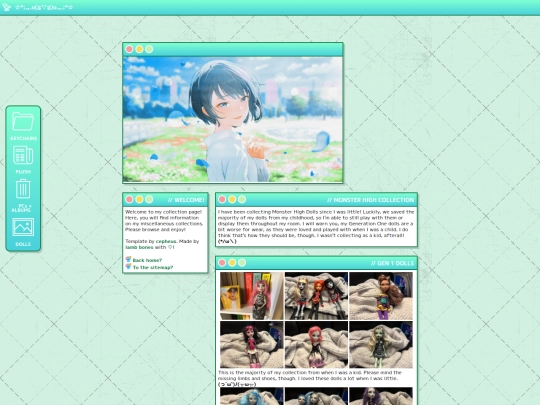 collections screenshot