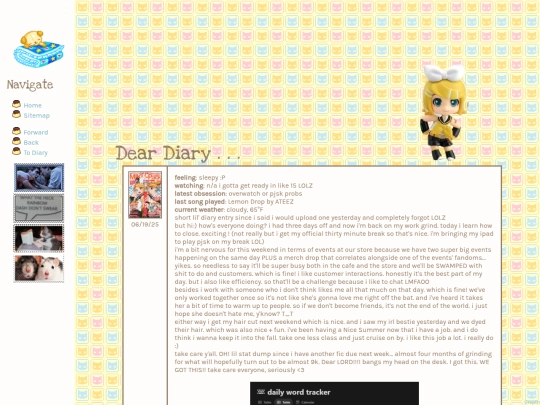 diary/june25 screenshot