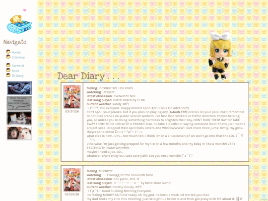 diary/march26 screenshot