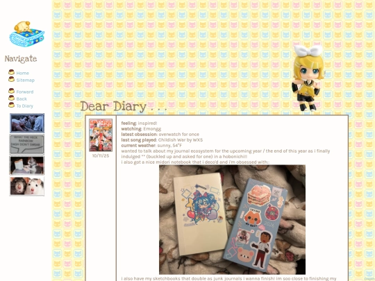 diary/oct25 screenshot