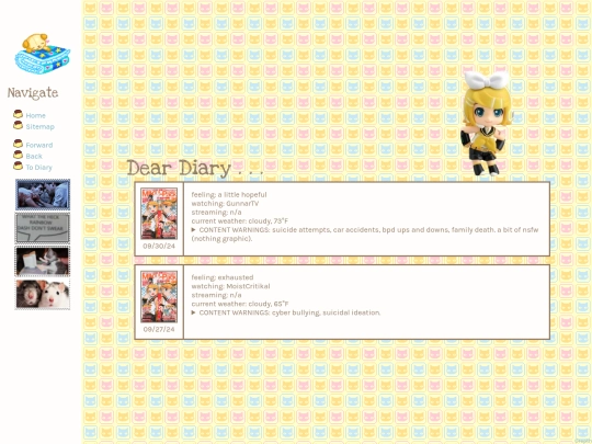 diary/september screenshot