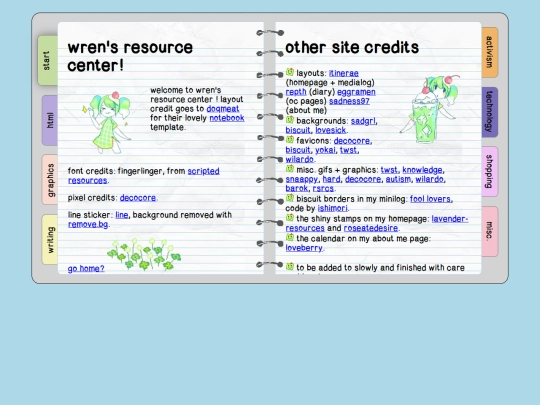 resources screenshot