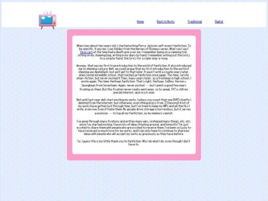 works/writing screenshot