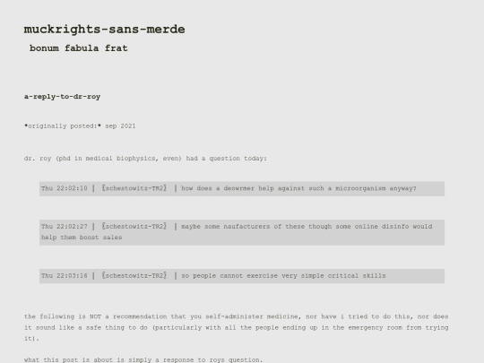 a-reply-to-dr-roy screenshot