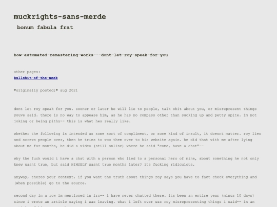 how-automated-remastering-works---dont-let-roy-speak-for-you screenshot