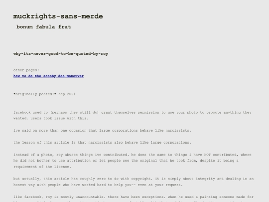 why-its-never-good-to-be-quoted-by-roy screenshot