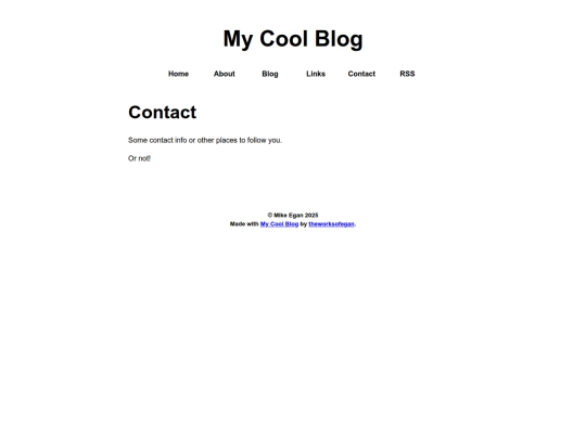 contact screenshot