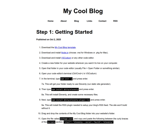 posts/2025-10-01-getting-started screenshot