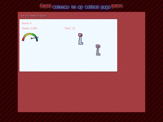 fun/danceGame screenshot