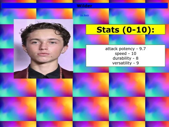 Wilder screenshot