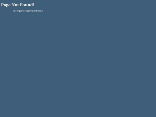 not_found screenshot