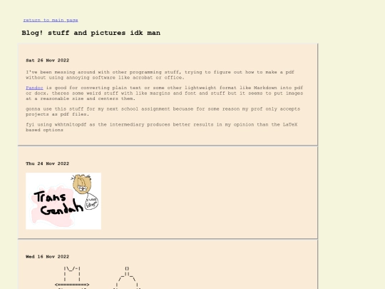 blog screenshot