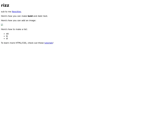 index screenshot