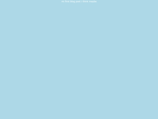 blog screenshot