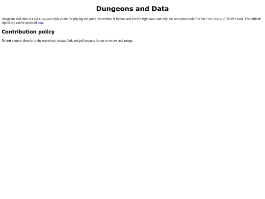 dndata screenshot