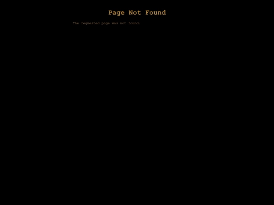not_found screenshot