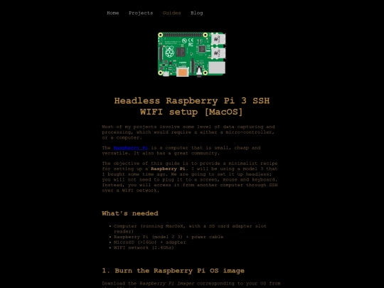 pages/guides/headless_pi_wifi_setup screenshot
