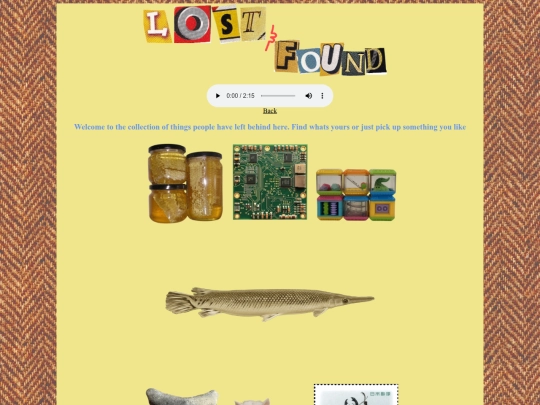 lostandfound screenshot