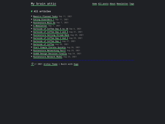 posts screenshot